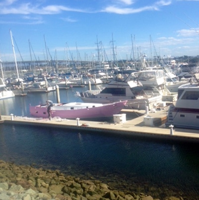 CCA-CAL And CSTR Paint The Gypsea Lee “PINK” In Honor Of Breast Cancer Survivors