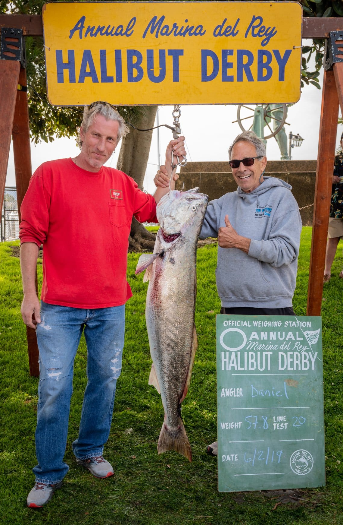 White Sea Bass Wins MDRA Halibut Derby