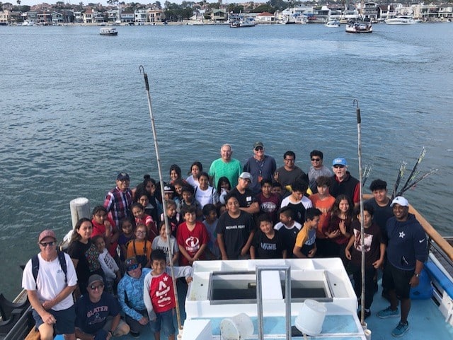 CCA OC Chapter Takes Part In Kids Fishing Trip