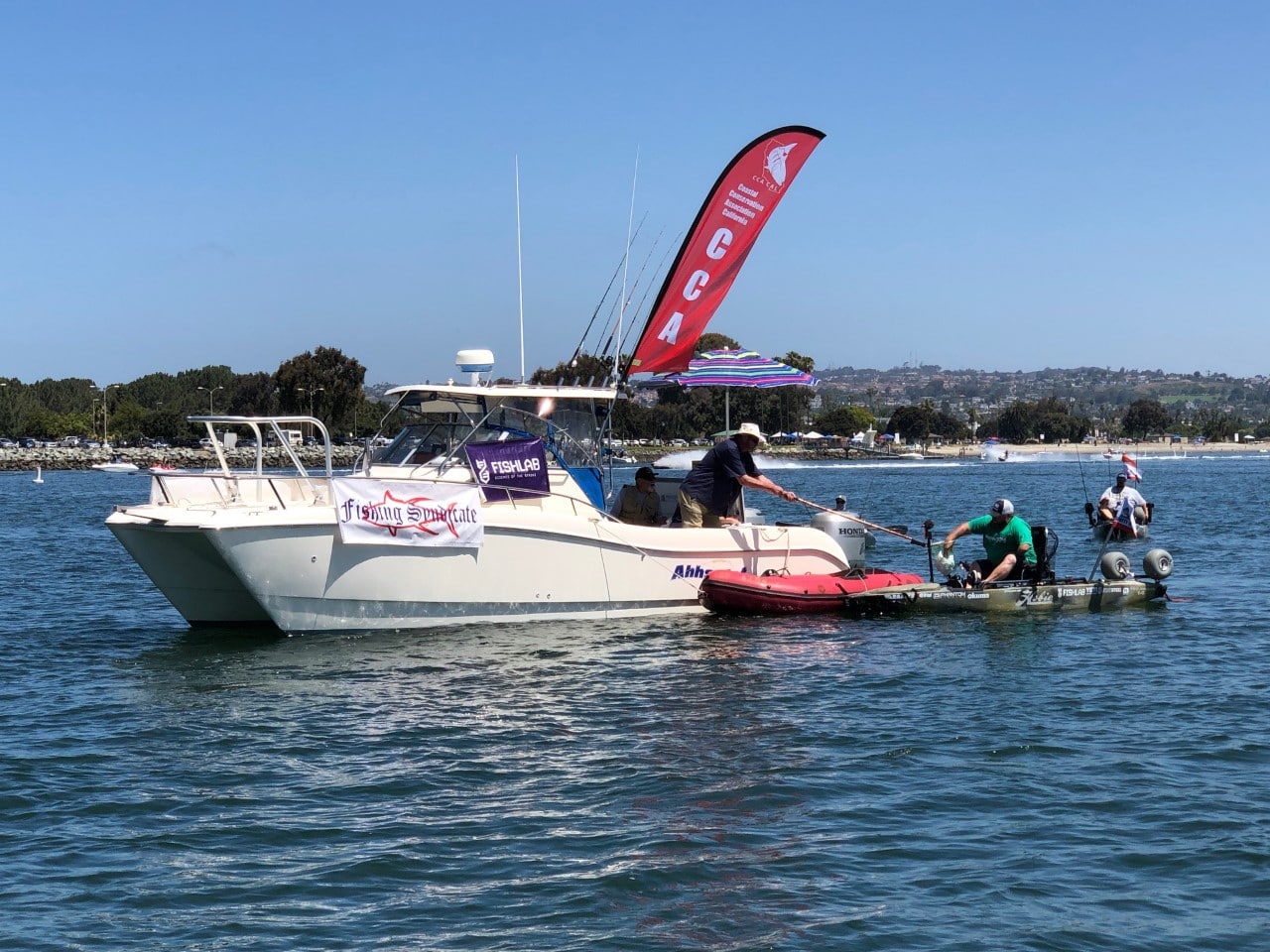 Anglers Come Out For A Day on the Bay