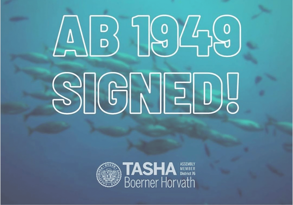 Gov. Newsom Signs AB1949 Into Law